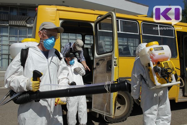 В Сыктывкаре в автобусах по двум маршрутам не проводят дезинфекцию 