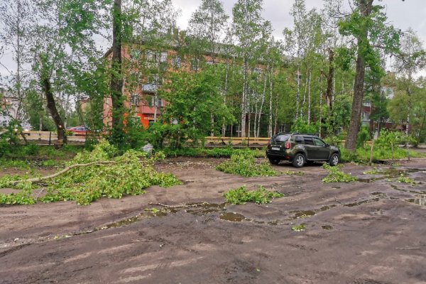 В Коми бушует ураган