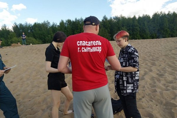 Сыктывкарцам рассказали об опасности купания на 