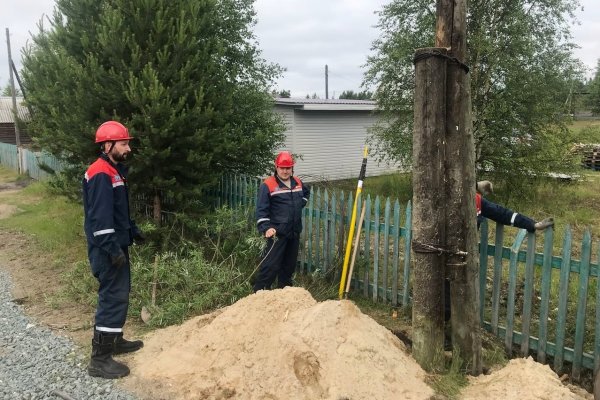 В Ижемском районе штормовой ветер повредил электроснабжение во всех населенных пунктах