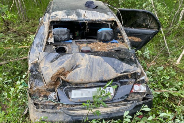 В Корткеросском районе пьяная девушка совершила ДТП, в котором пострадали два человека