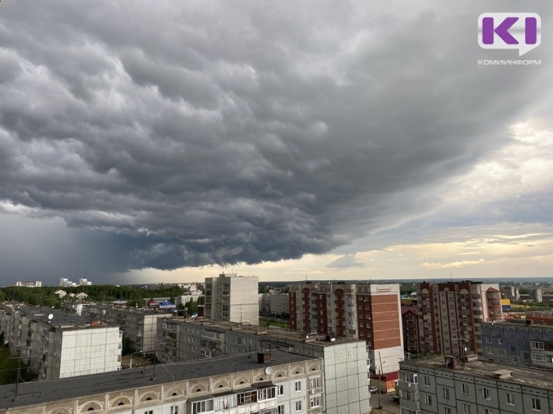 На неделе в Коми вернется жара, а вместе с ней и грозы