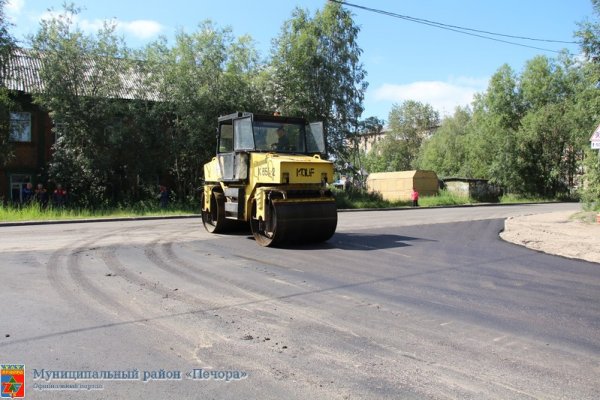 В Печоре продолжается ремонт дорог