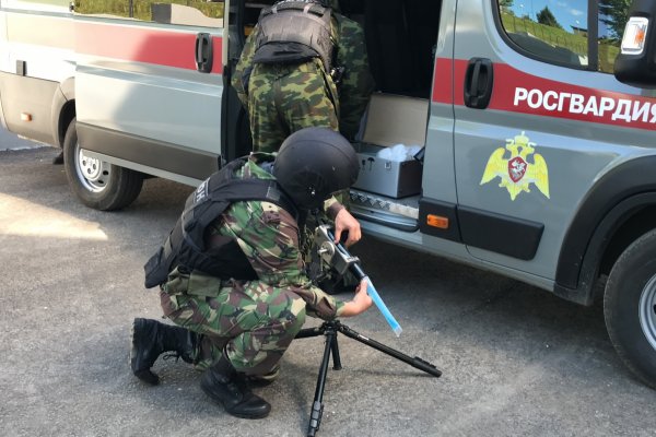 В Сыктывкаре росгвардейцы провели тренировку по обезвреживанию взрывных устройств