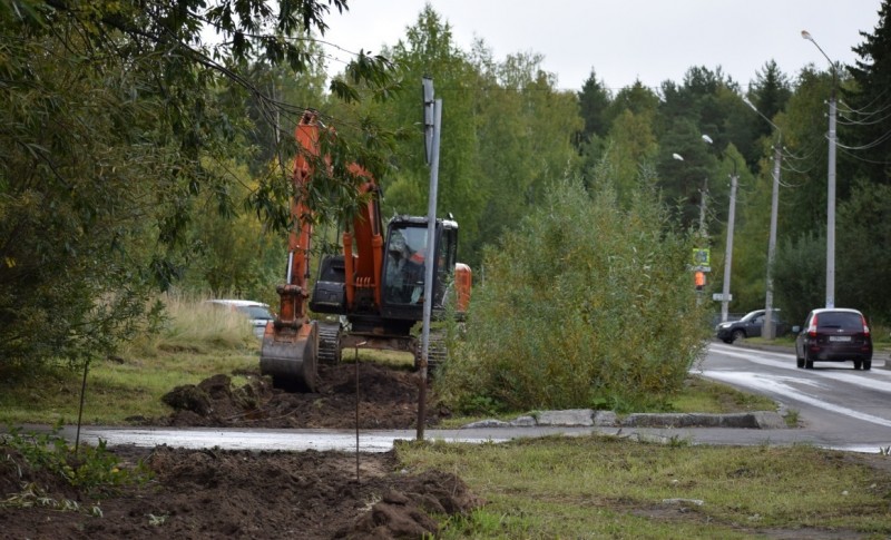 В новом районе Эжвы появится тротуар