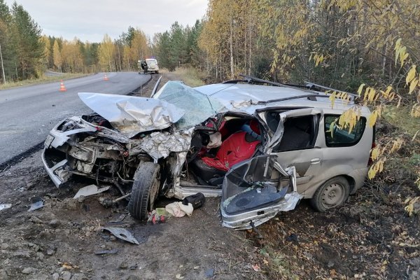 Под Сосногорском буксируемый КамАЗ сорвался со сцепки и врезался в 