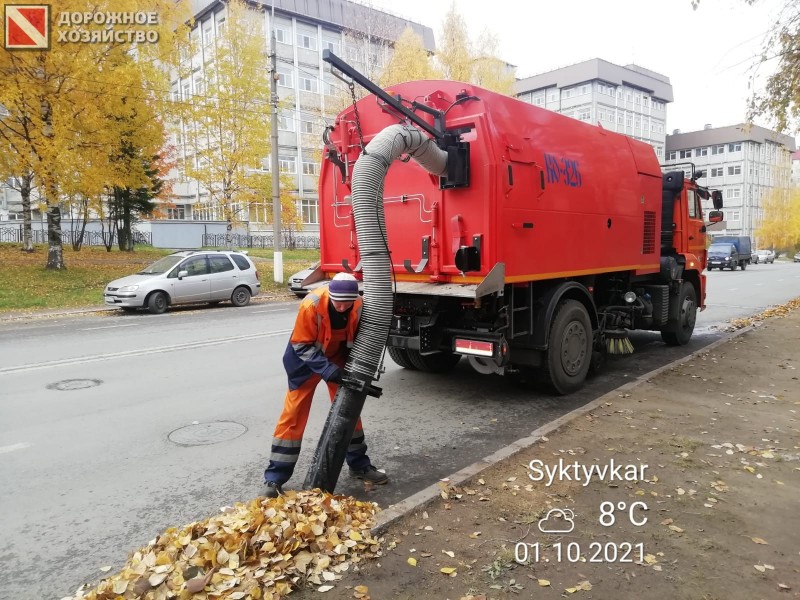 Новый пылесос вышел на улицы Сыктывкара