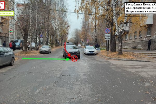 В Сыктывкаре под колеса авто попала женщина