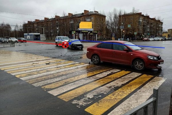 В Ухте столкнулись два Polo, а в Усть-Вымском районе Matiz сбил пешехода 