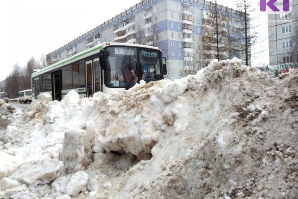 Самые высокие сугробы зафиксировали в Пермском крае и Коми