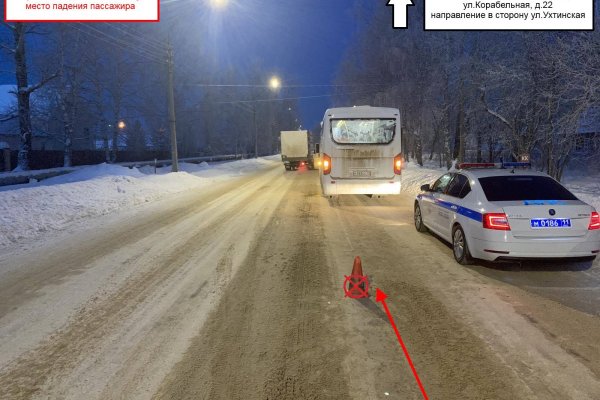 В сыктывкарском автобусе пенсионерка получила перелом бедра