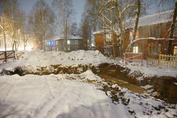 Завершены ремонтные работы на тепловых сетях в районе улицы Катаева в Сыктывкаре