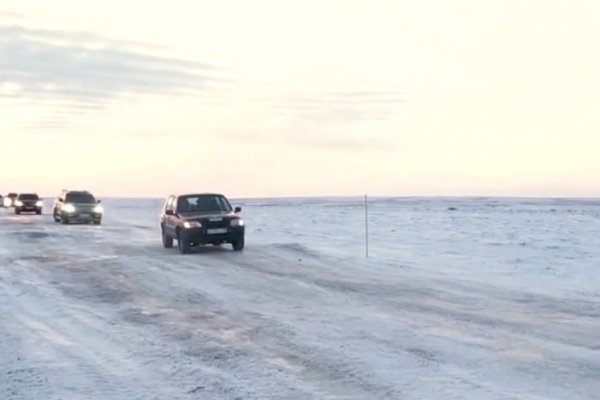 В Коми открыли зимник Усинск - Нарьян-Мар