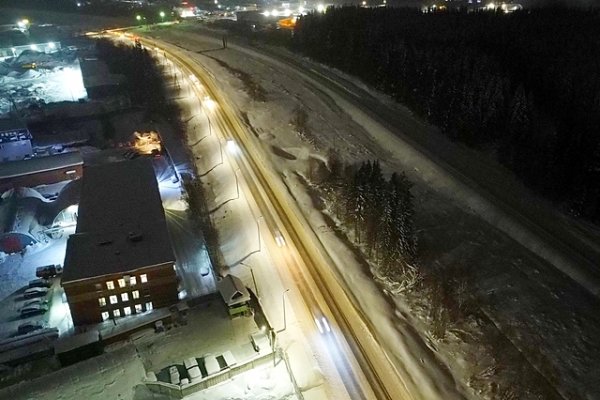 Малую объездную в Сыктывкаре оборудовали современным освещением