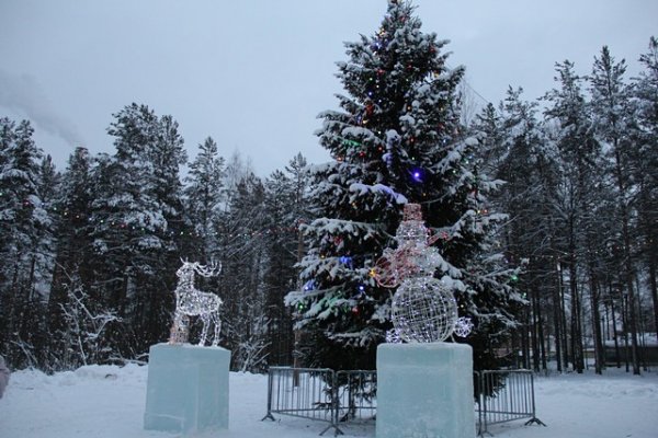 В столице Коми открыты все новогодние городки