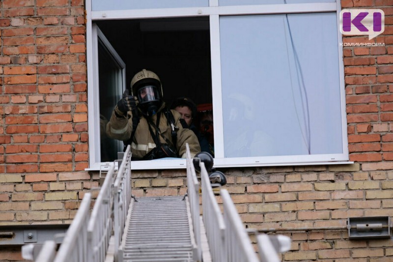 В Корткеросе произошел пожар в жилом доме