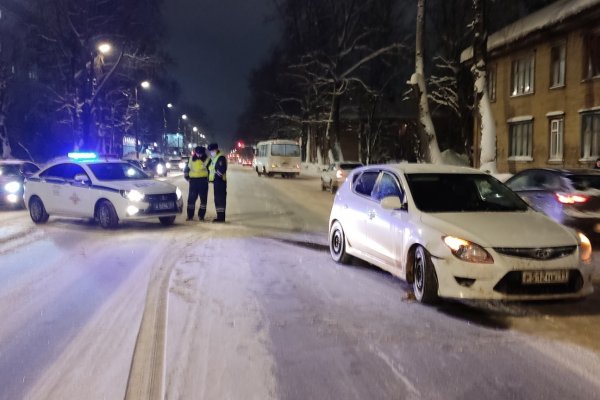 В Сыктывкаре водитель ДПС стал виновником аварии