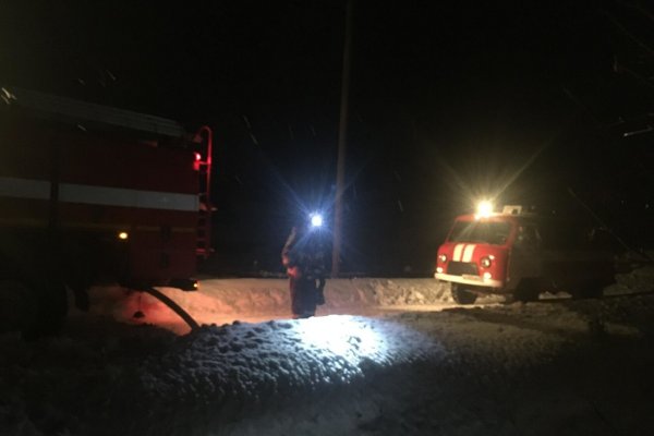 На пожаре в Прилузье погибли четыре человека 