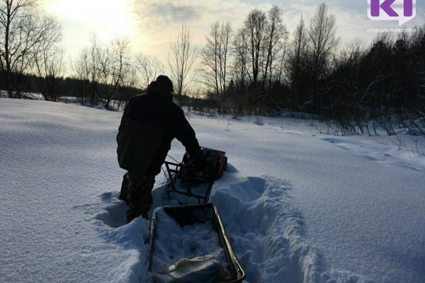 В Коми спасатели эвакуировали с зимника молодого человека

