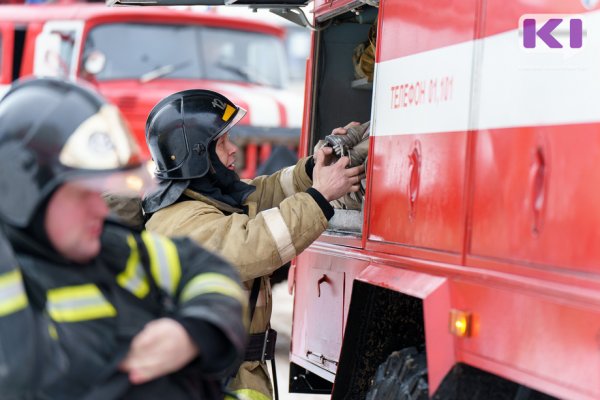 На пожаре в Прилузье погиб мужчина