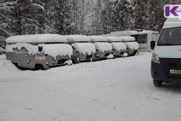 В Усть-Вымском районе новый санитарный транспорт ждет постановки на учет