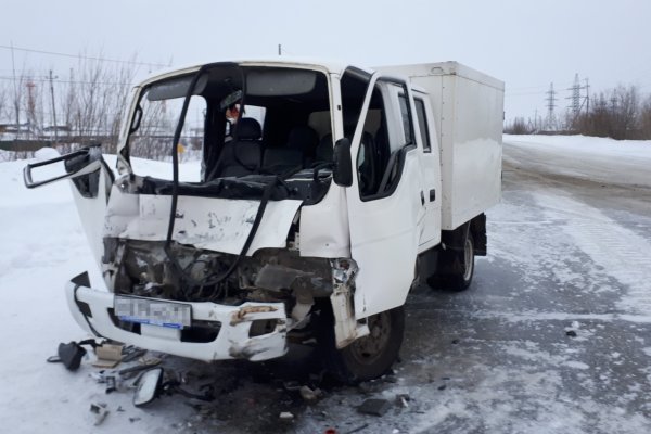 Под Усинском водитель 