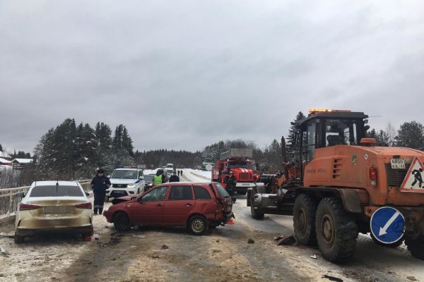 В Усть-Вымском районе водитель 