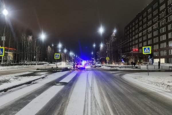 В Ухте и Сыктывкаре под колесами автомобиля пострадали пешеходы 