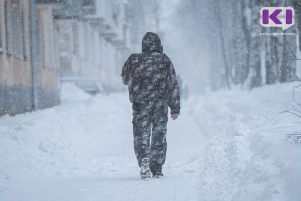 Погода в Коми на 28 февраля: метель и -5°С