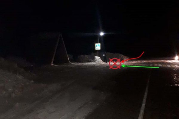 В Усть-Куломском районе объявлен в розыск сбивший женщину водитель