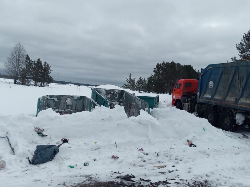 В Кедвавоме ликвидировали несанкционированную свалку