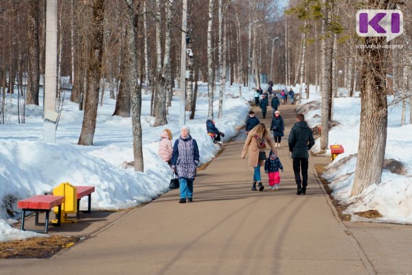 Погода в Коми 12 марта: порывистый ветер, -4...-9°С
