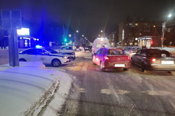 В Ухте с разницей в три минуты произошло два ДТП с пострадавшими