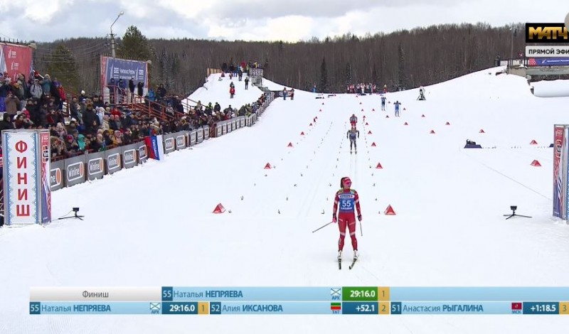 Наталье Непряевой вновь не было равных на чемпионате России в Коми