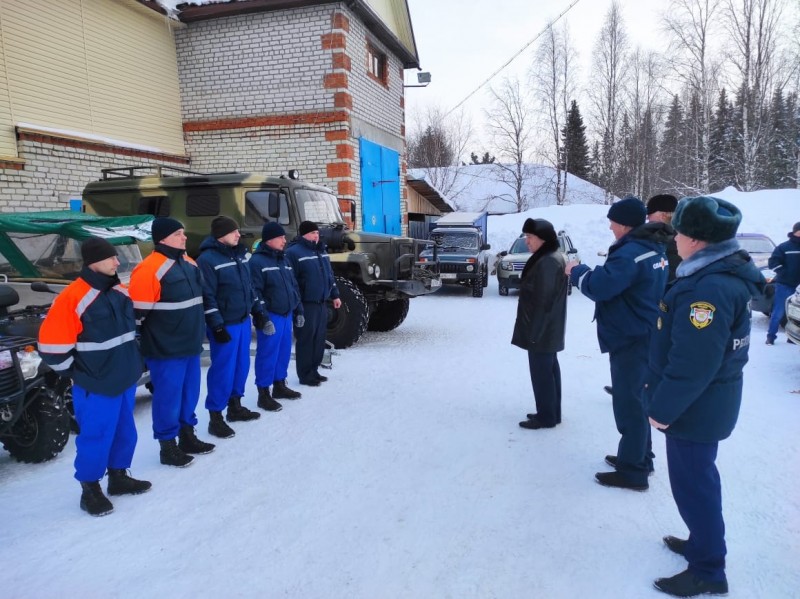 В Троицко-Печорском районе проверили готовность к паводку и пожарам 