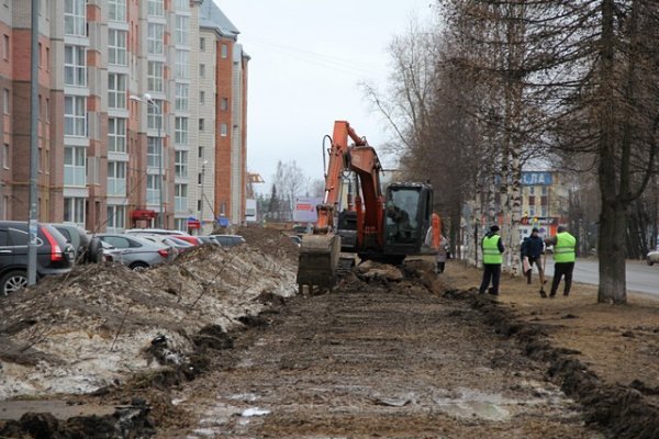 В Сыктывкаре приступили к благоустройству общественных пространств