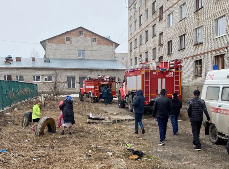 В Печоре пожарные спасли 19 человек