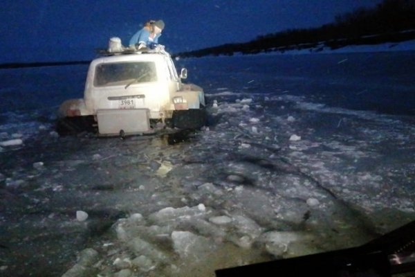 Появились фото вездеходов с места происшествия в Инте с участием двоих детей 