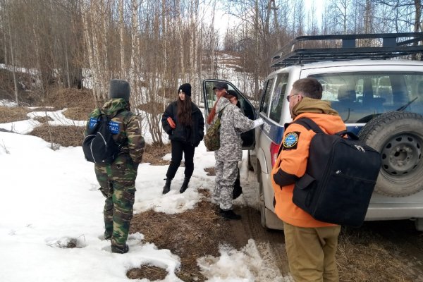 В Ухте волонтеров обучили поиску людей в лесу