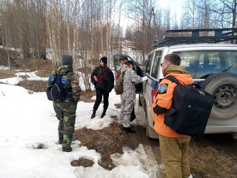 В Ухте волонтеров обучили поиску людей в лесу