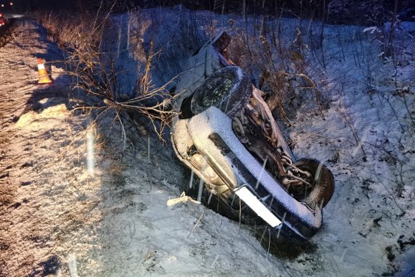 В Ухте в аварии пострадал водитель BMW