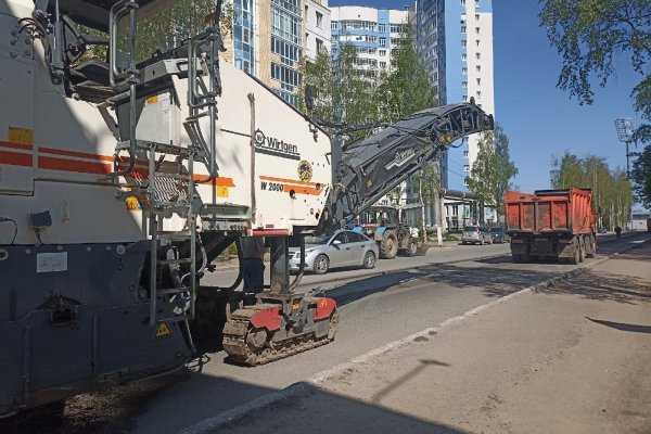 В Сыктывкаре на все лето перекрыта улица в нижней части города