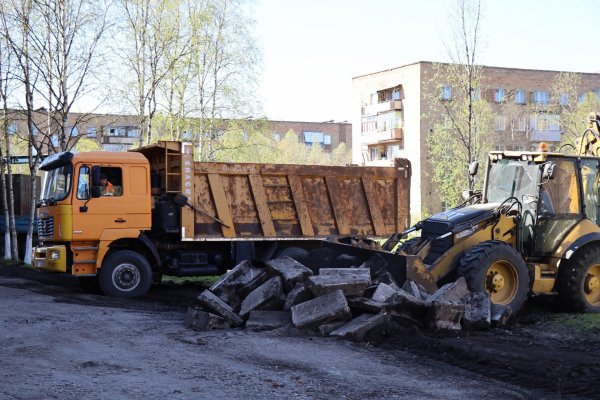 В Инте приступили к ремонту дворовых территорий
