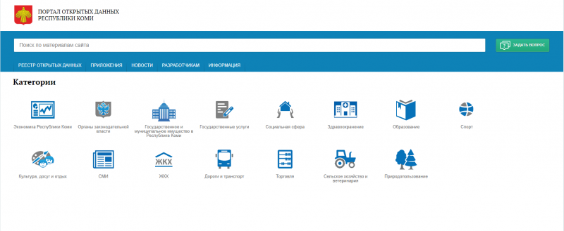 Республика Коми в тройке лучших по стране по открытым данным
