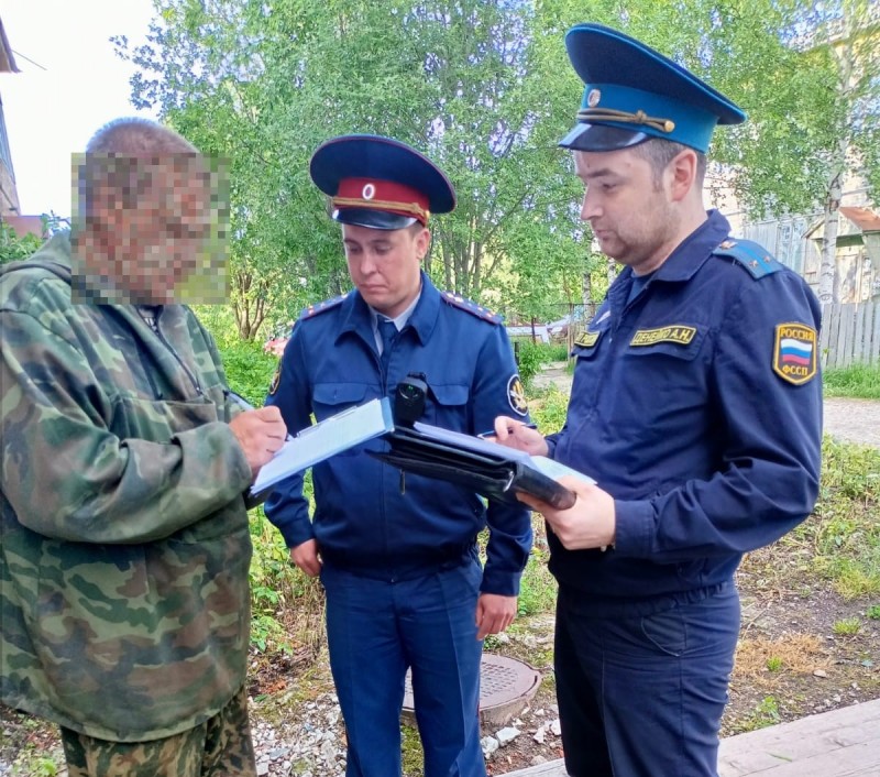 Судебные приставы Ухты навестили условно осужденных в Яреге

