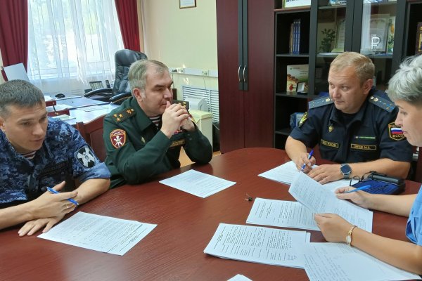 В Коми судебные приставы и росгвардейцы наметили план совместных действий