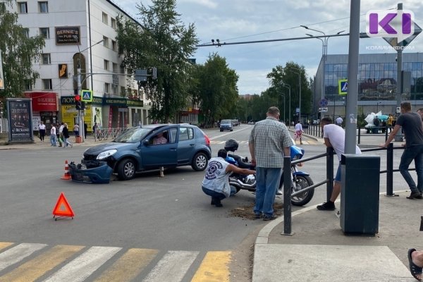 В Сыктывкаре автомобилист 