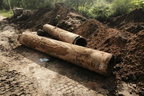 В Сыктывдине неизвестные украли демонтированные водопропускные трубы