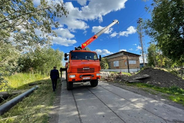 В интинском микрорайоне 