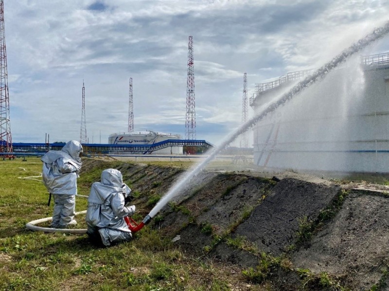 АО "Транснефть – Север" провело плановые пожарно-тактические учения на НПС

